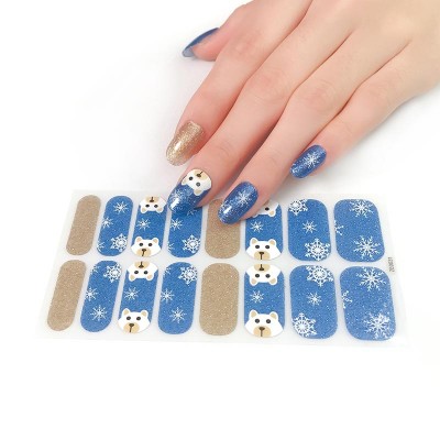 Beautysticker Wholesale Mixed Design High Quality Nail Wrap Custom For Nail Art&nail Stickers